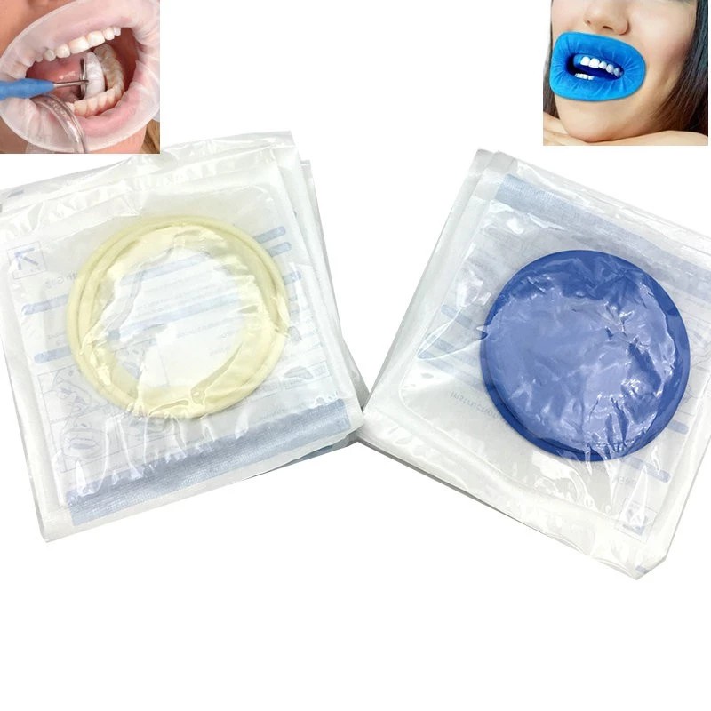 1pc Dental Disposable Lips And Cheeks Mouth Opener Latex Oral Rubber