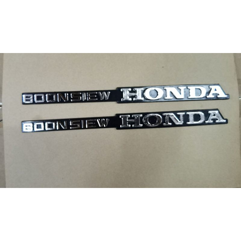 Honda Boon Siew Logo Emblem (1pair) | Shopee Malaysia