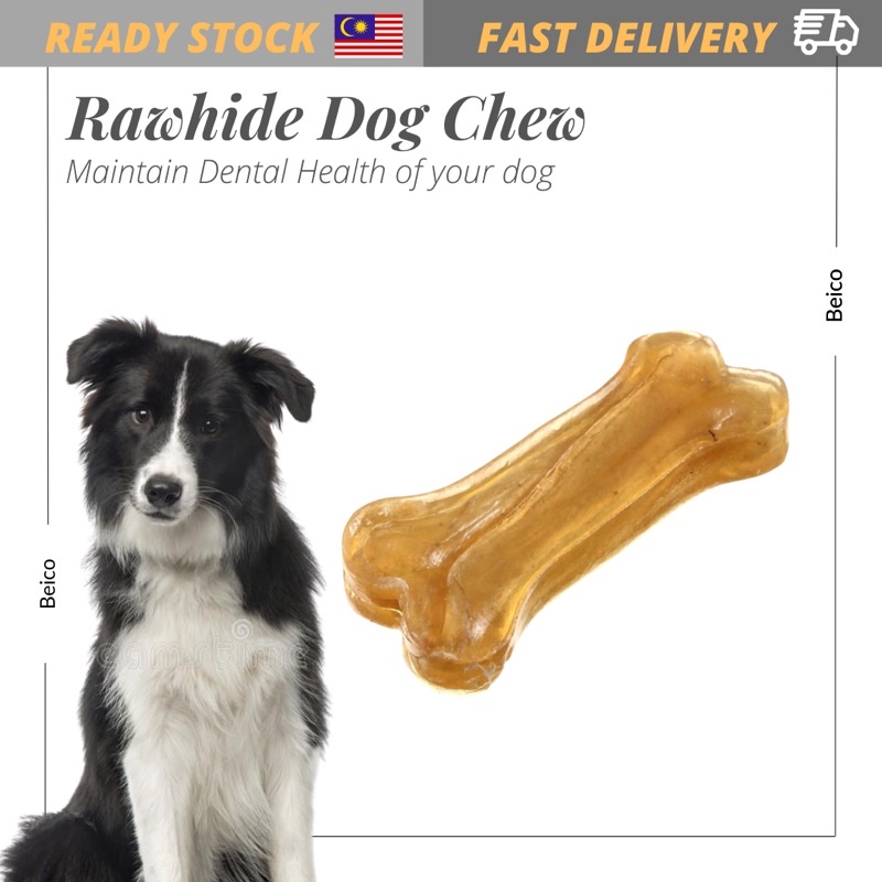 pack of 3 Premium Compressed Rawhide Bones for Dogs Long Lasting 100 All Natural Bones for Aggressive Chewers Shopee Malaysia