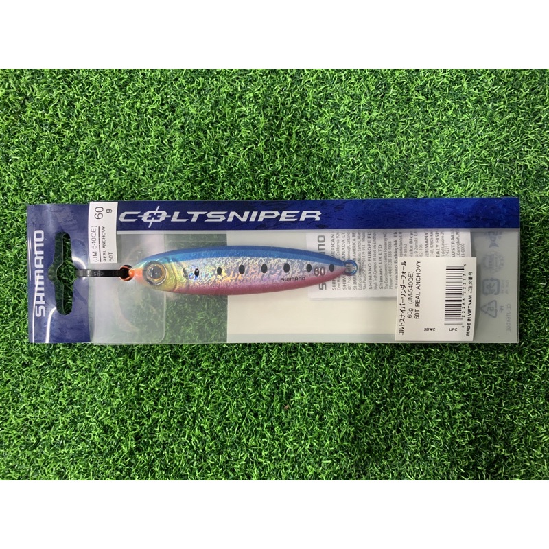 Shimano Colt Sniper 60g Metal Jig Jigging Sinking Fishing Lure Ref Jm