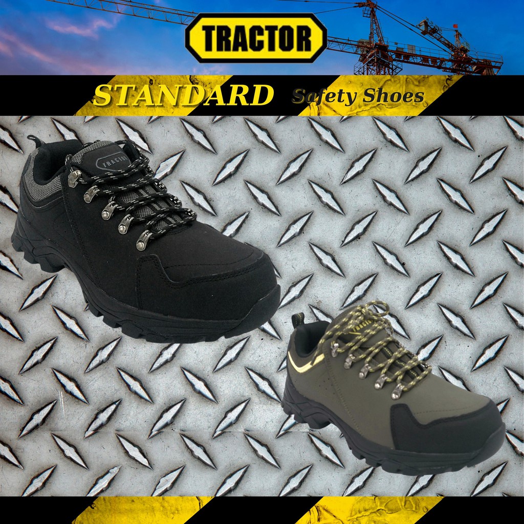 Tractor safety shoes top