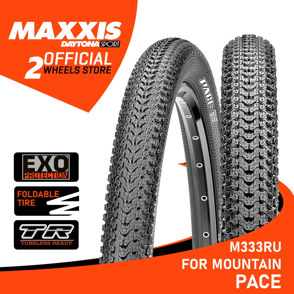 Maxxis Pace Foldable Tubeless Ready M333RU Shopee Malaysia