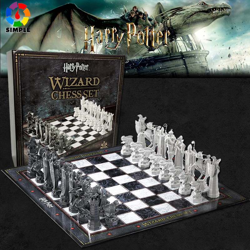 Harry potter wizard on sale chess set