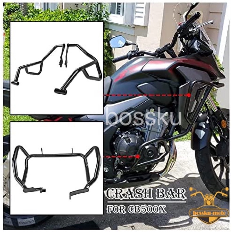 CB500X 20192022 ENGINE GUAD BODY GUARD CRASH BAR Shopee Malaysia