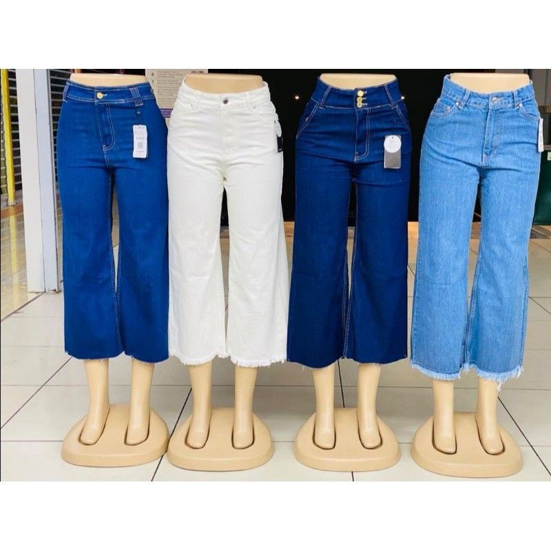 HOT SALE BRAND NEW ZARA PALAZZO JEANS FOR WOMEN Shopee Malaysia