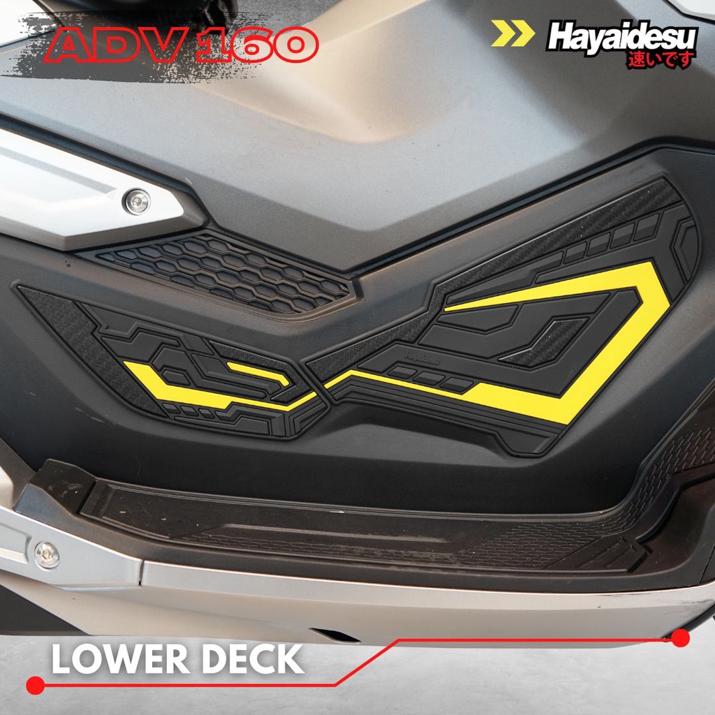 Hayaidesu Honda ADV 160 Lower Deck Body Protector Cover | Shopee