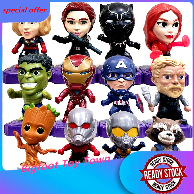 Mcdonalds avengers store toys full set