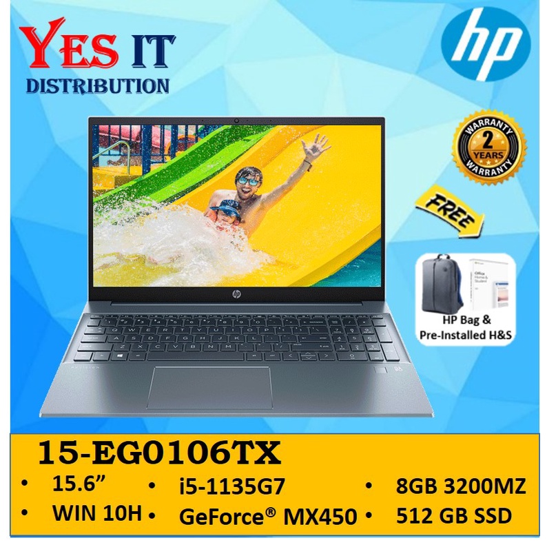 hp pavilion 15 eg0106tx