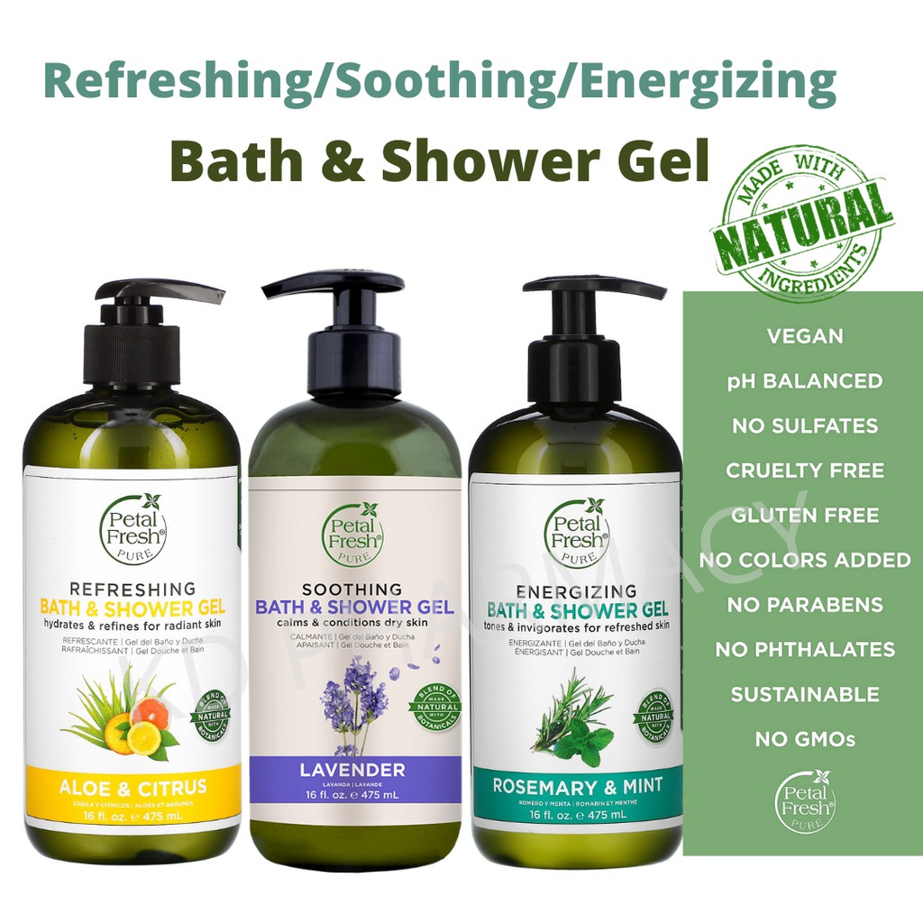 Petal Fresh Bath & Shower Gel for Dry Skin/Radiant Skin/Refreshed Skin