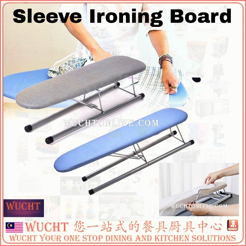 【WUCHT】Travel Countertop Ironing Board Collapsible Sleeve Ironing Board
