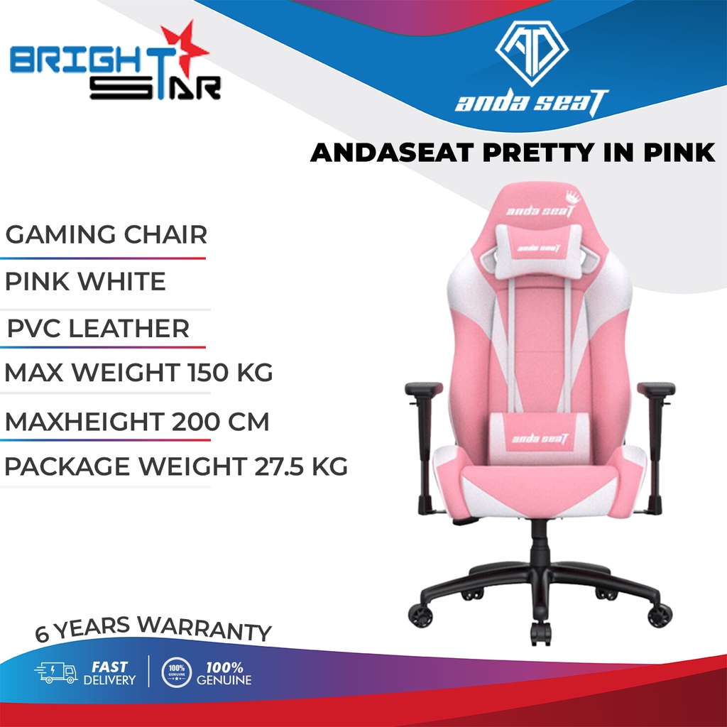 Anda pink deals gaming chair