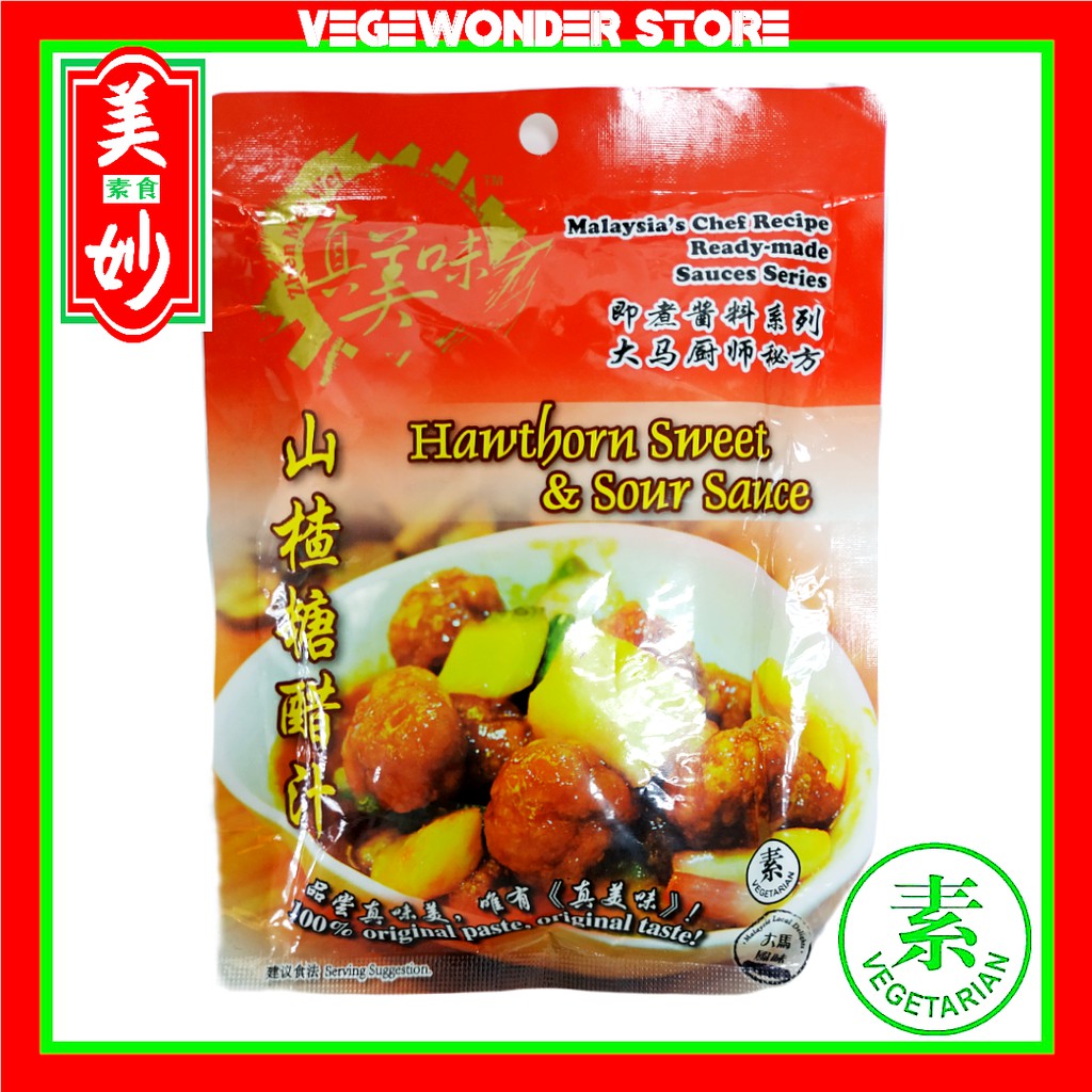 Zhen Mei Wei Hawthorn Sweet & Sour Sause 真美味山楂糖醋片 素排骨酱汁 酸甜汁
