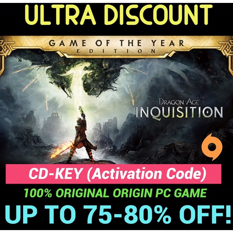 Dragon Age: Inquisition PC Game Origin CD Key
