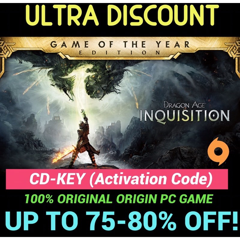 Dragon Age: Inquisition Game of the Year Edition Origin CD Key