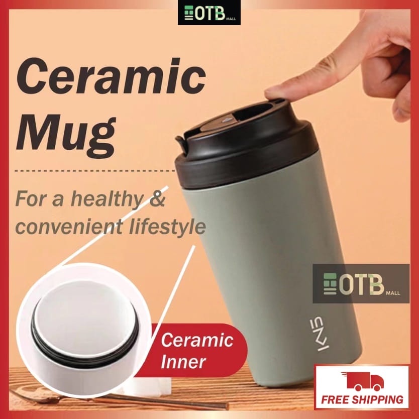 Ceramic sales coffee thermos