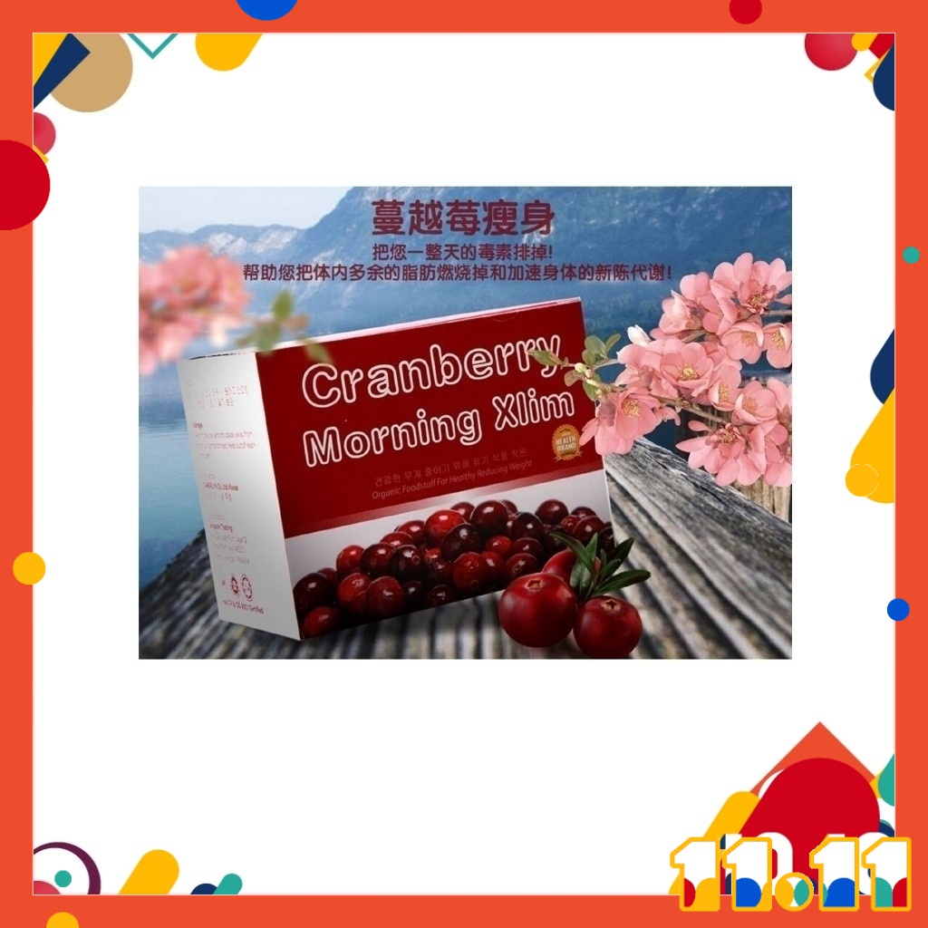 Cranberry Morning Xlim Enzyme (15 sachets X 15g) Shopee Malaysia