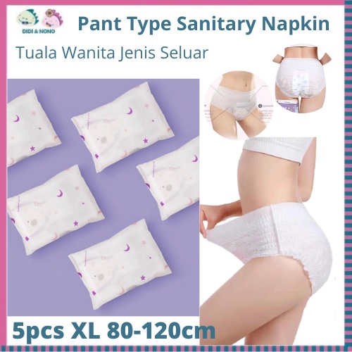 Panty Pad panties Maternity Underwear Sanitary Panty Disposable , tuala