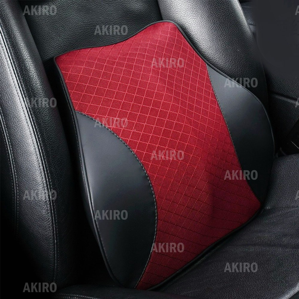 AKIRO Neck Pain Relieve Car Seat Lumbar Headrest Pillow Neck Rest