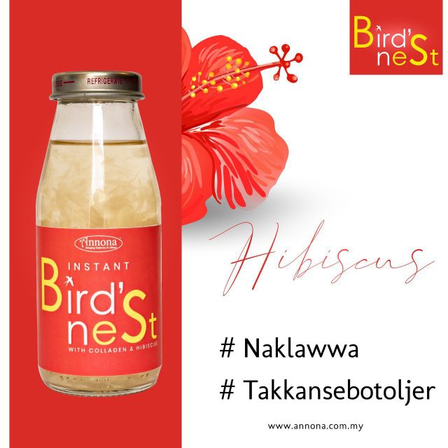 Sarang burung kolagen Viral Instant Birds Nest Annona With Collagen
