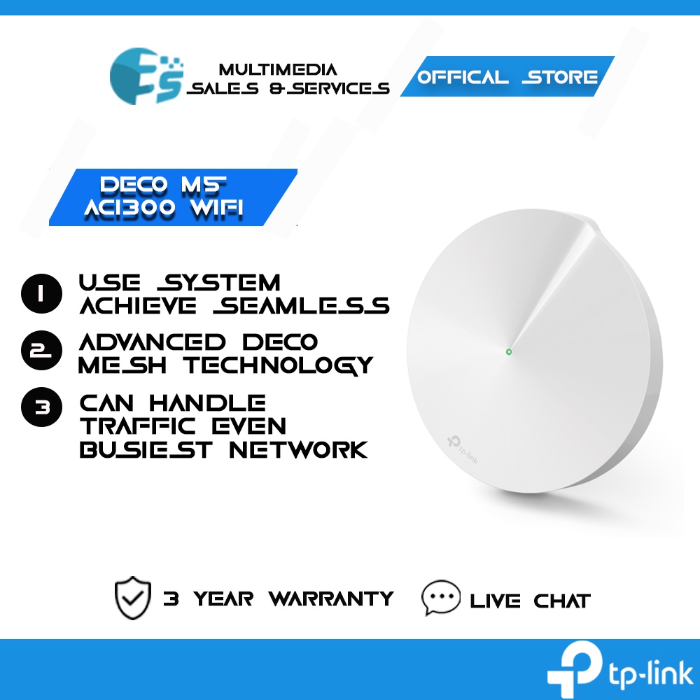 Tp Link Deco M9 Plus Ac2200deco M5 Ac1300 Smart Home Mesh Wifi Wireless System For Unifi Turbo 8068