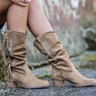 Fringe boots outlet 2019