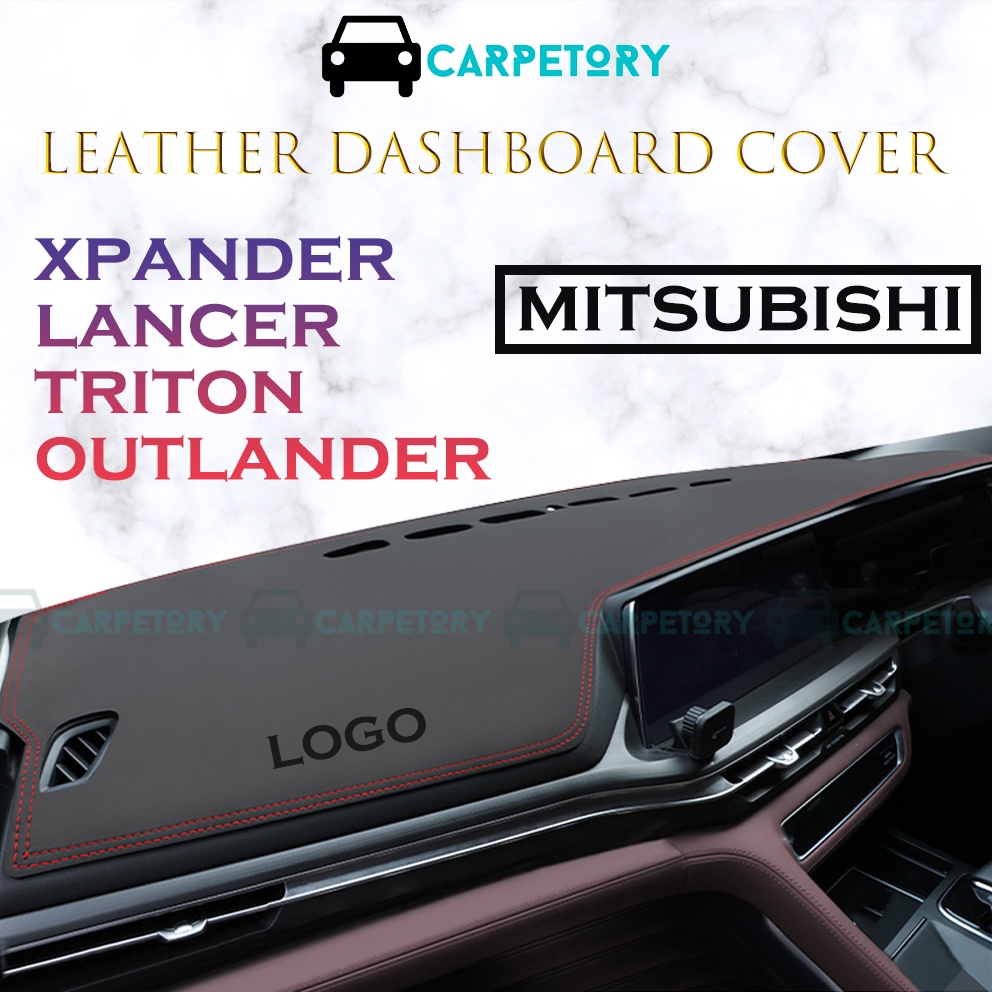 Mitsubishi Leather Dashboard Cover Dashmat Xpander Outlander Triton