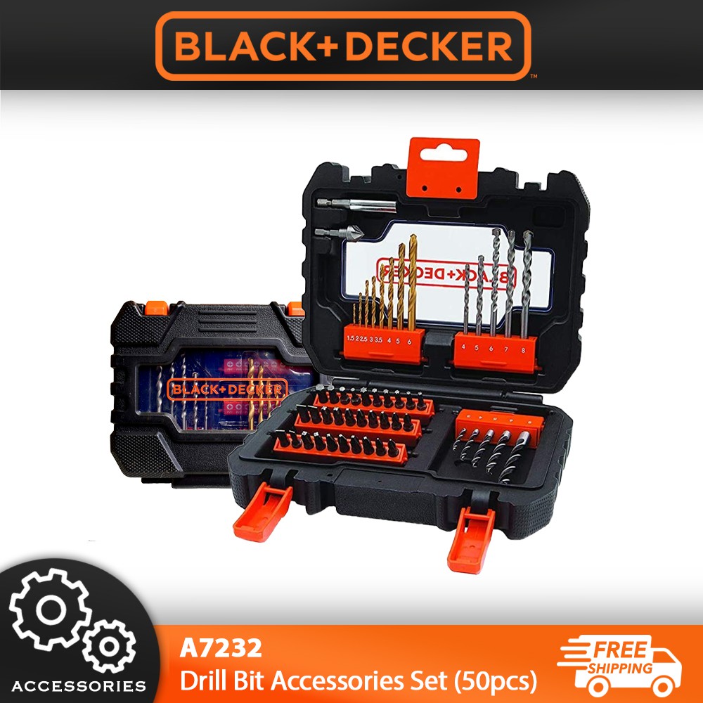Black + Decker A7235-XJ, Screwdriving/Hex Drill Bits, 27pcs