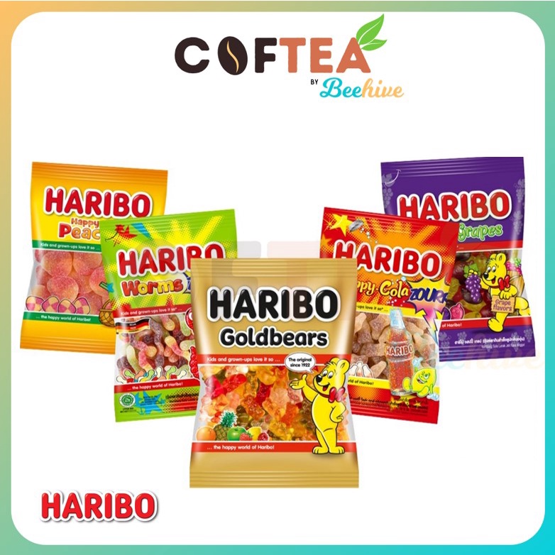Haribo Gummy Bears Candy 80g [Halal] [Assorted Flavours] Shopee Malaysia