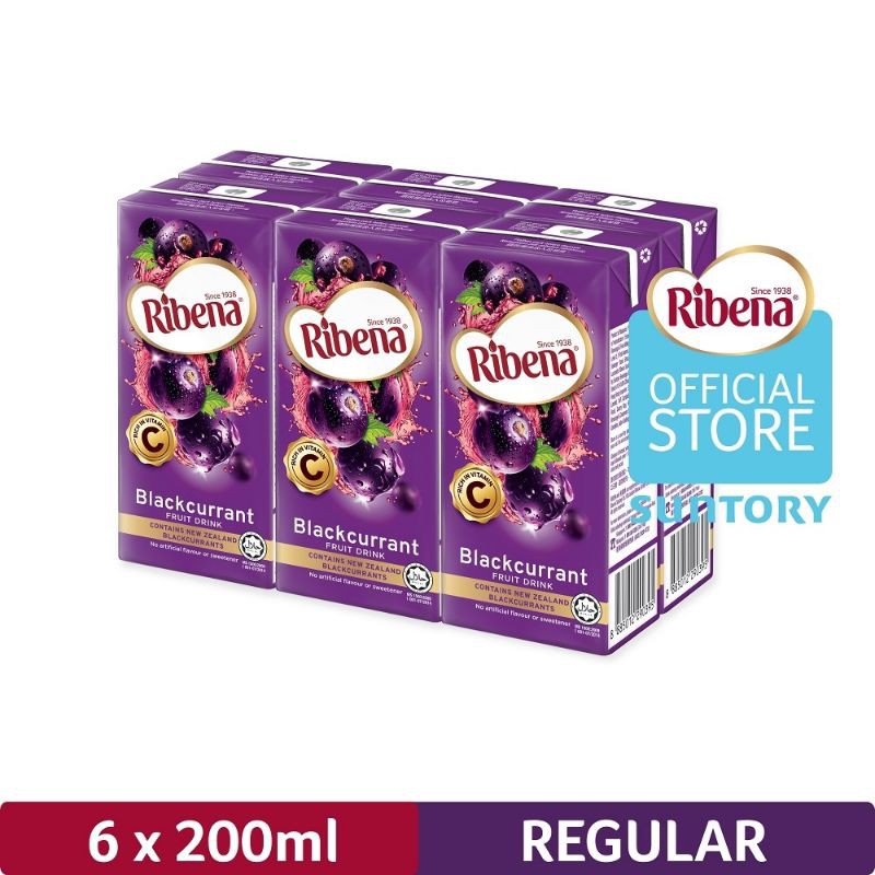 Ribena Combi - Regular (200ml x 6 Packs) | Shopee Malaysia