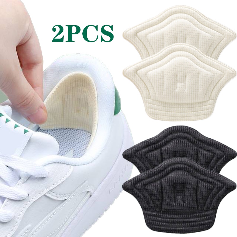3Pairs Insoles Patch Heel Pads for Sport Shoes Adjustable Size Antiwear ...