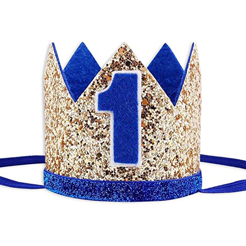 Baby Princess Crown Birthday Hat Socub first birthday party hat for