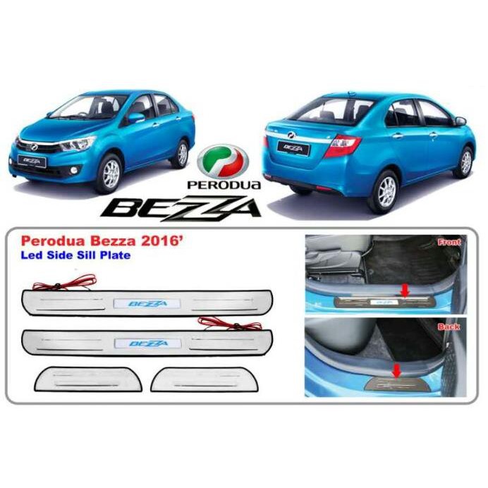 Perodua Bezza ABS LED Side Step Door Step | Shopee Malaysia