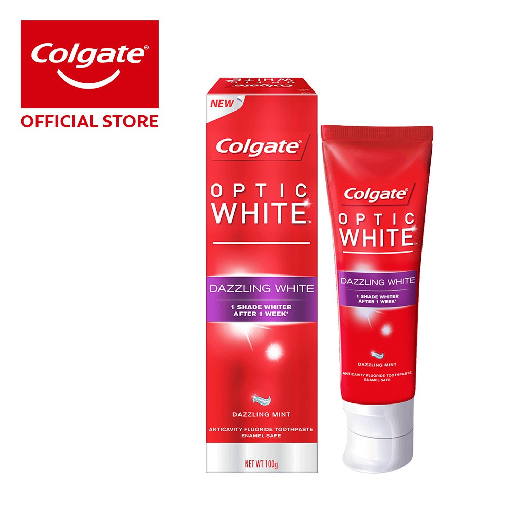 [NEW O2] Colgate Optic White Volcanic Mineral / Mint Plus Mineral ...