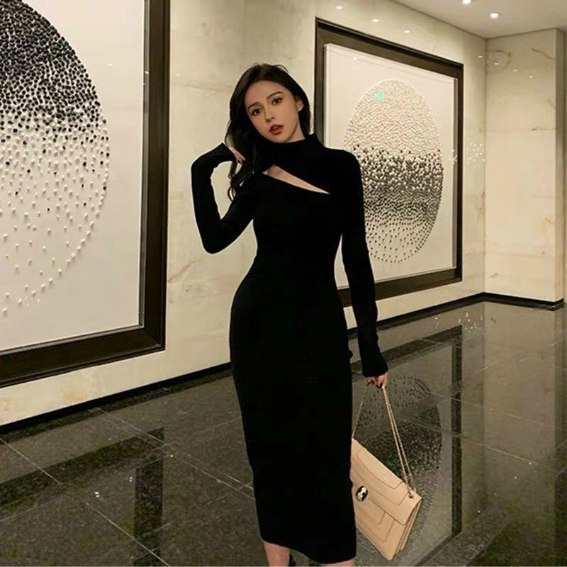 Shopee long hotsell sleeve dress