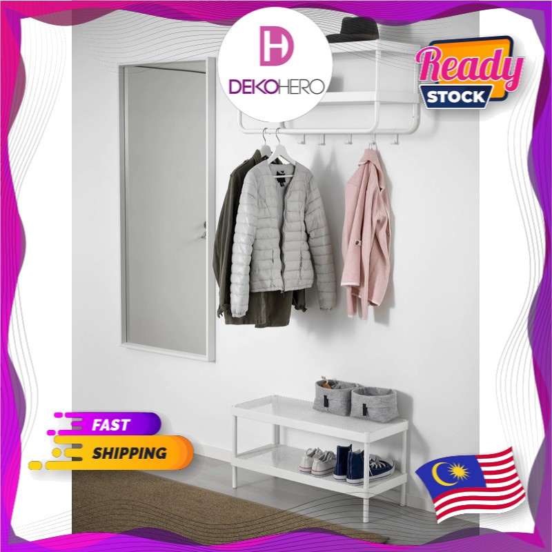 IKEA Mackapar clothes hat coat shoes rack Shopee Malaysia