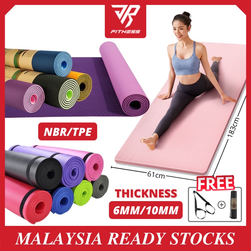 Yoga mat discount nbr vs tpe