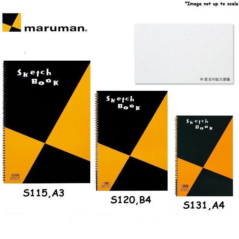 Maruman Zuan Series Sketch Book Sketch Pad - B5 - 50 Sheets