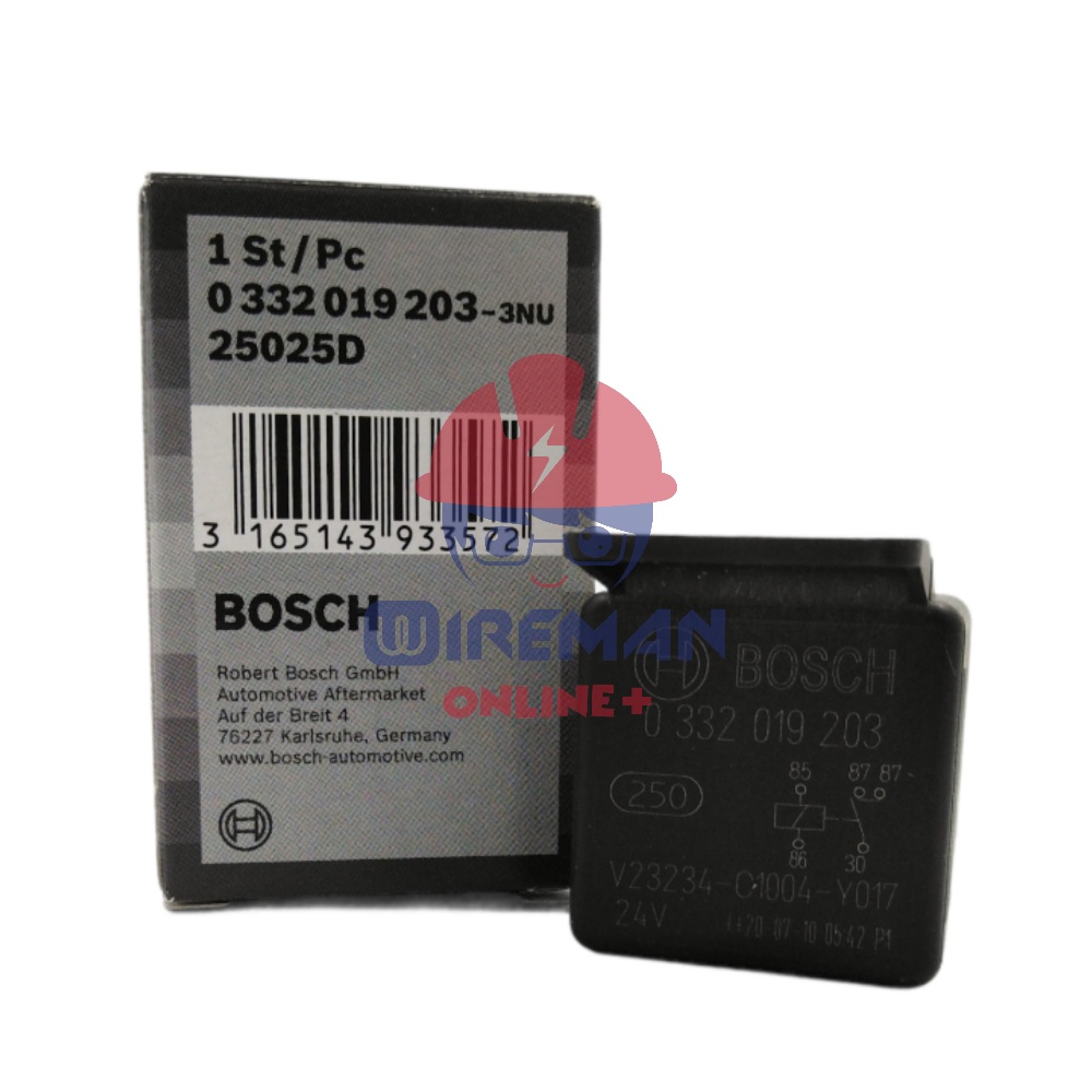 Bosch Universal Automotive Car Relay 24V 20A 5 Pin MINI Relay ...