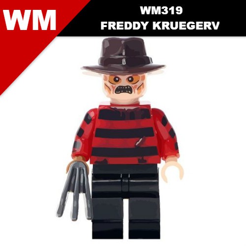 Freddy krueger best sale lego figure