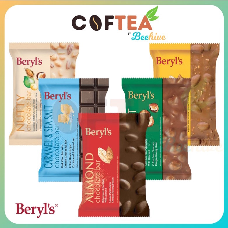 Beryls Chocolate Bar Beryl's 100g [Assorted Flavours] | Shopee Malaysia