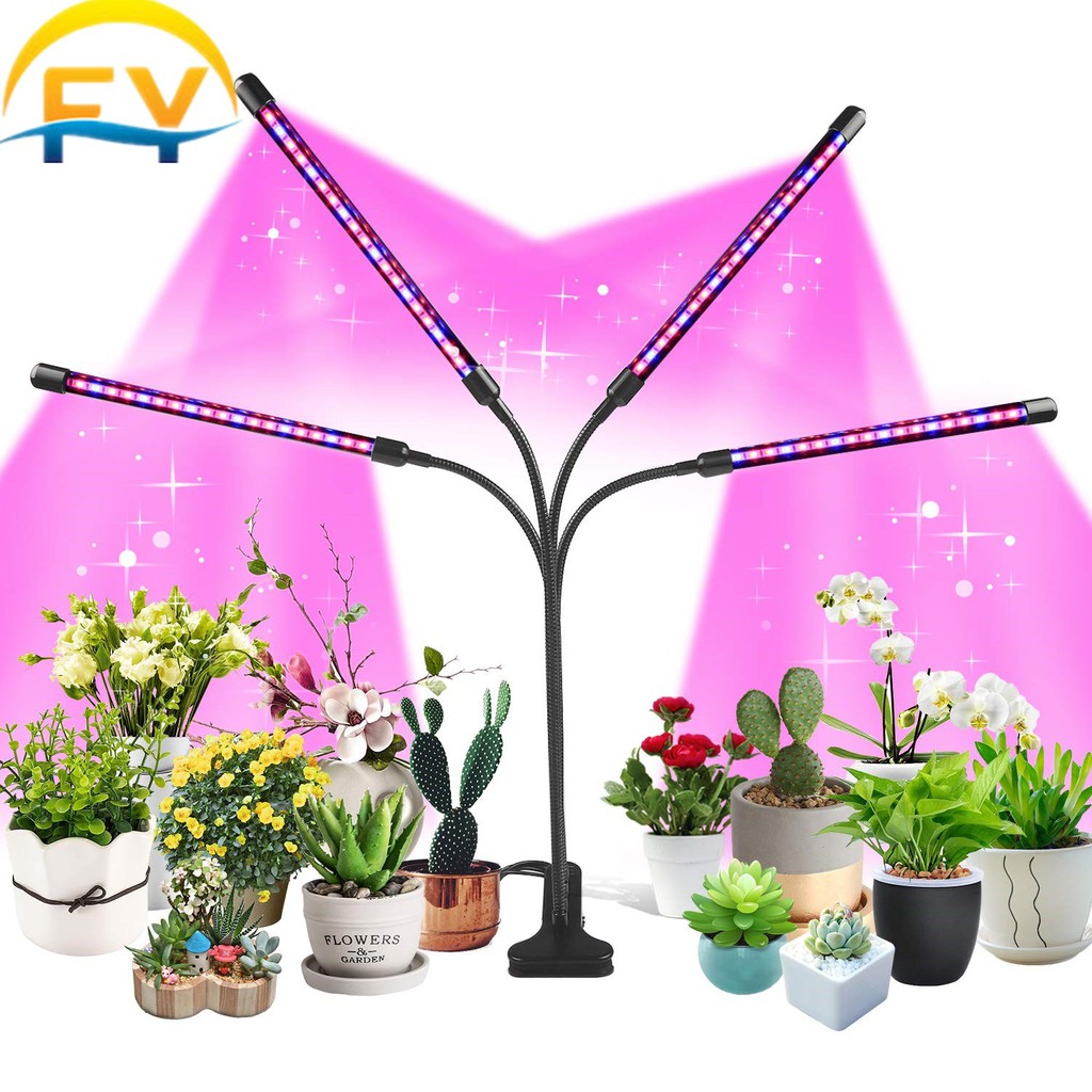 FY - 2/3/4 Head LED Grow Light Plant Light Full Spectrum Phyto Lamp ...