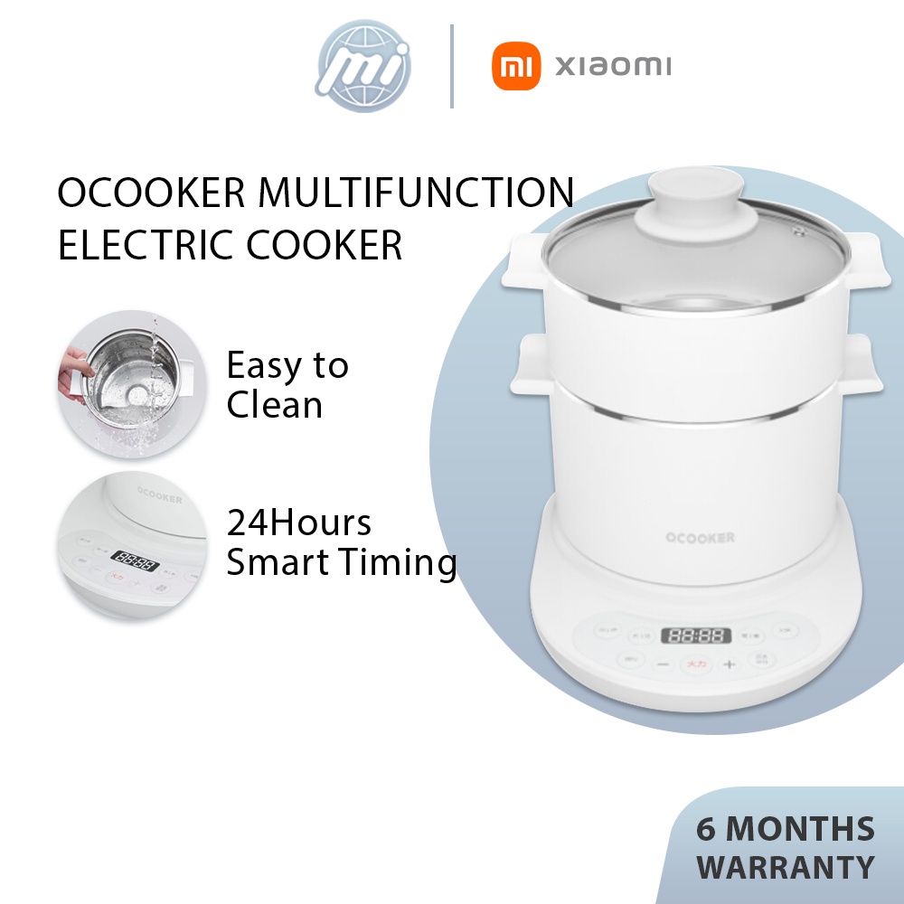Ocooker Multifunction Electric Cooker Kettle Egg Boiler Mi Hot Pot
