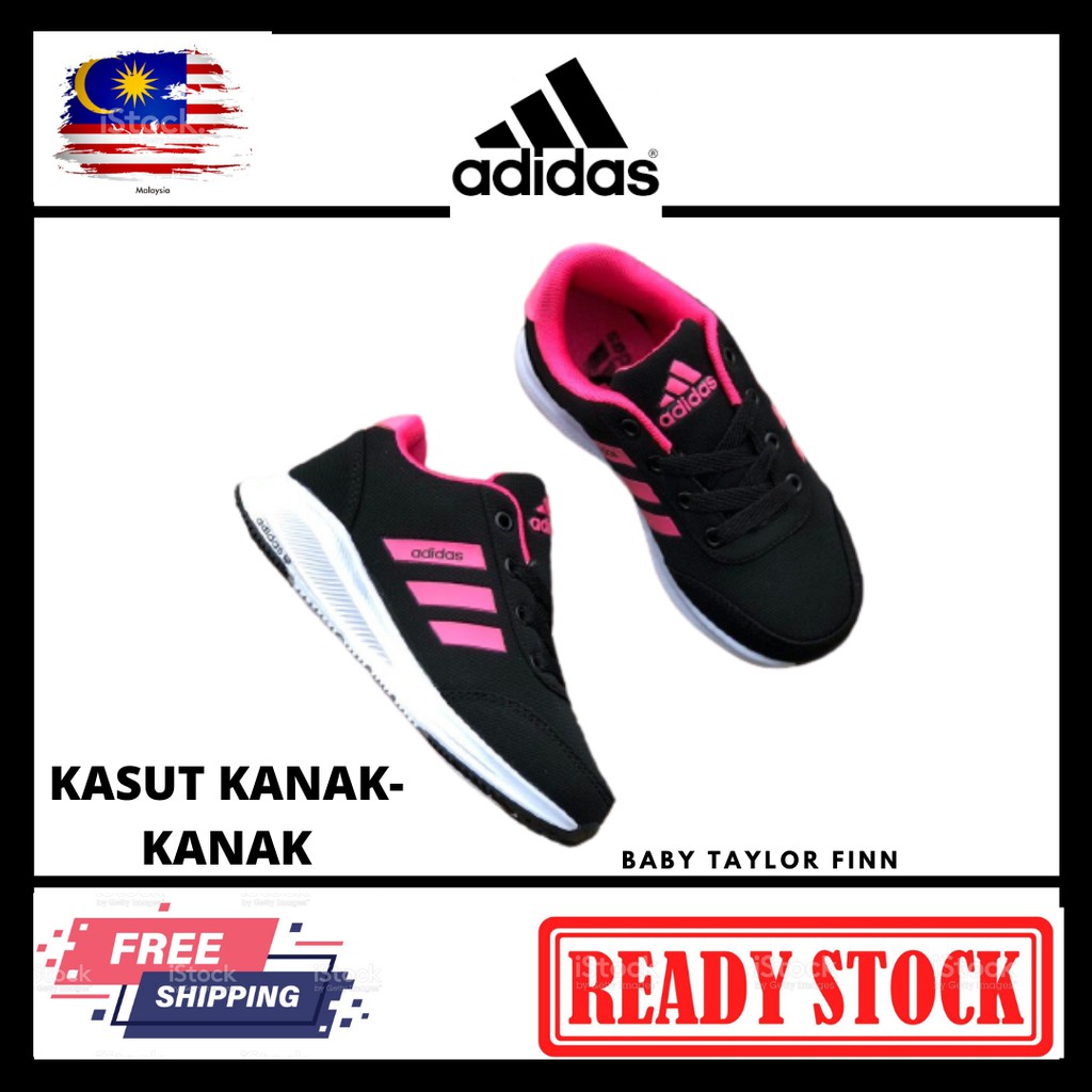 Adidas black pink on sale shoes