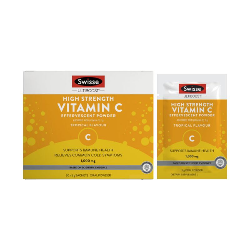 Swisse Vitamin C Effervescent Powder Shopee Malaysia