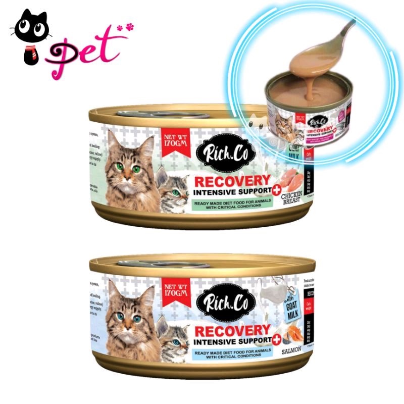 Rich.Co Recovery Intensive Support 170g - with Goat Milk Cat Canned ...