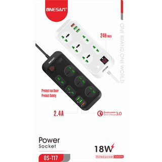 Onesam Os T A Auto Id Power Socket W Qualcomm Quick Charge Usb Socket