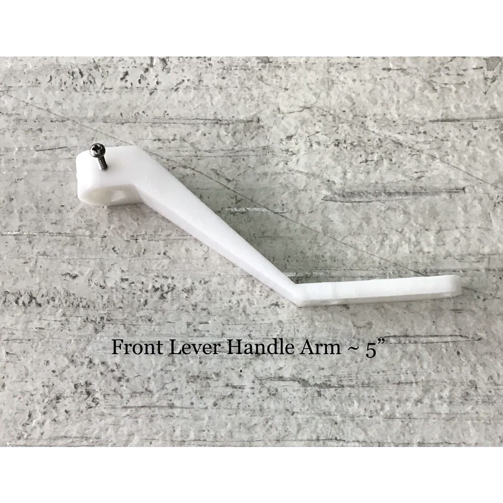 PL High Quality ABS Chrome Low Level Toilet Flush Handle with 3”/5” Arm ...