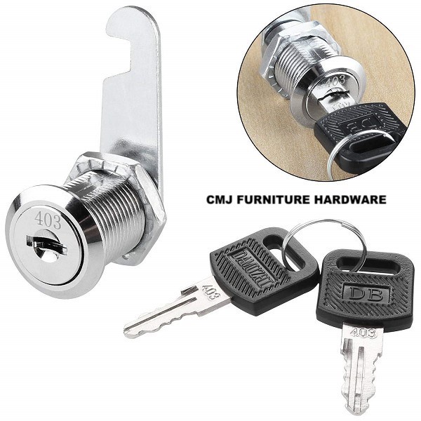 Cam Lock for Cabinet Mailbox Drawer Cupboard Locker Kunci Laci Peti ...