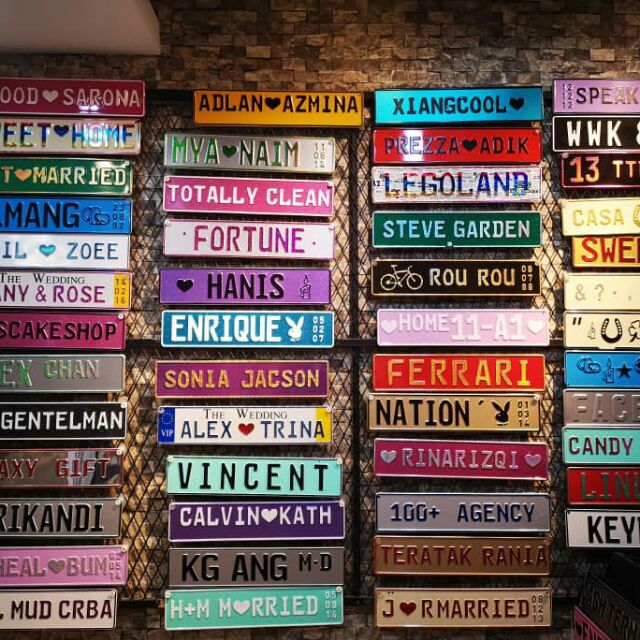 Customised custom plate customade signage signboard gifts | Shopee Malaysia