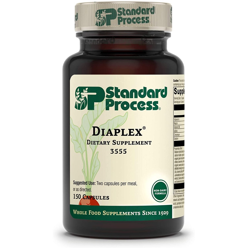 Standard Process Diaplex Whole Food Bowel, Pancreas, Metabolism
